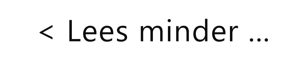 Lees minder